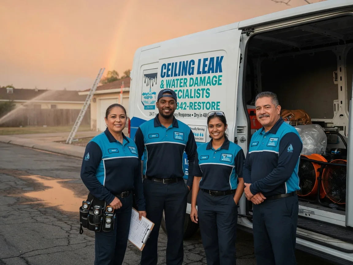 Ceiling Leak Cleanup company in Dalzell, IL