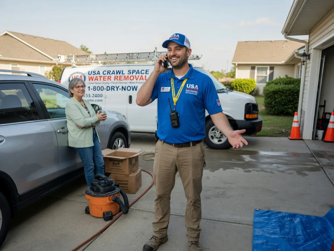 Crawl Space Water Removal Dalzell, IL FAQs